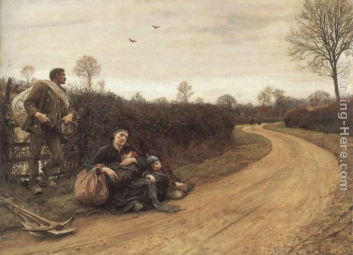 Sir Hubert von Herkomer Hard Times